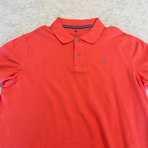 Coral Cotton Polo